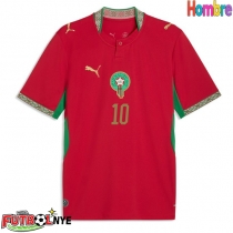 Camiseta Marruecos Brahim Diaz #10 Primera Equipación Mundial 2026 manga corta